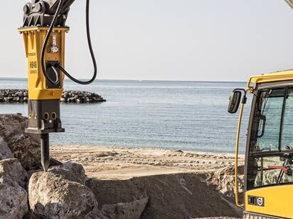 volvo redskap grävmaskin excav