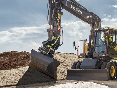 volvo redskap hjulgrävare