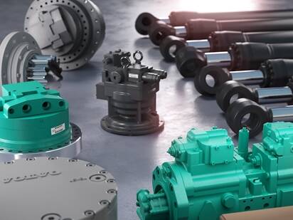 volvo hydraulik reparation