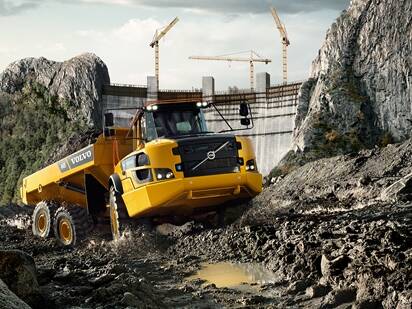 volvo lastfordon a40g t4f
